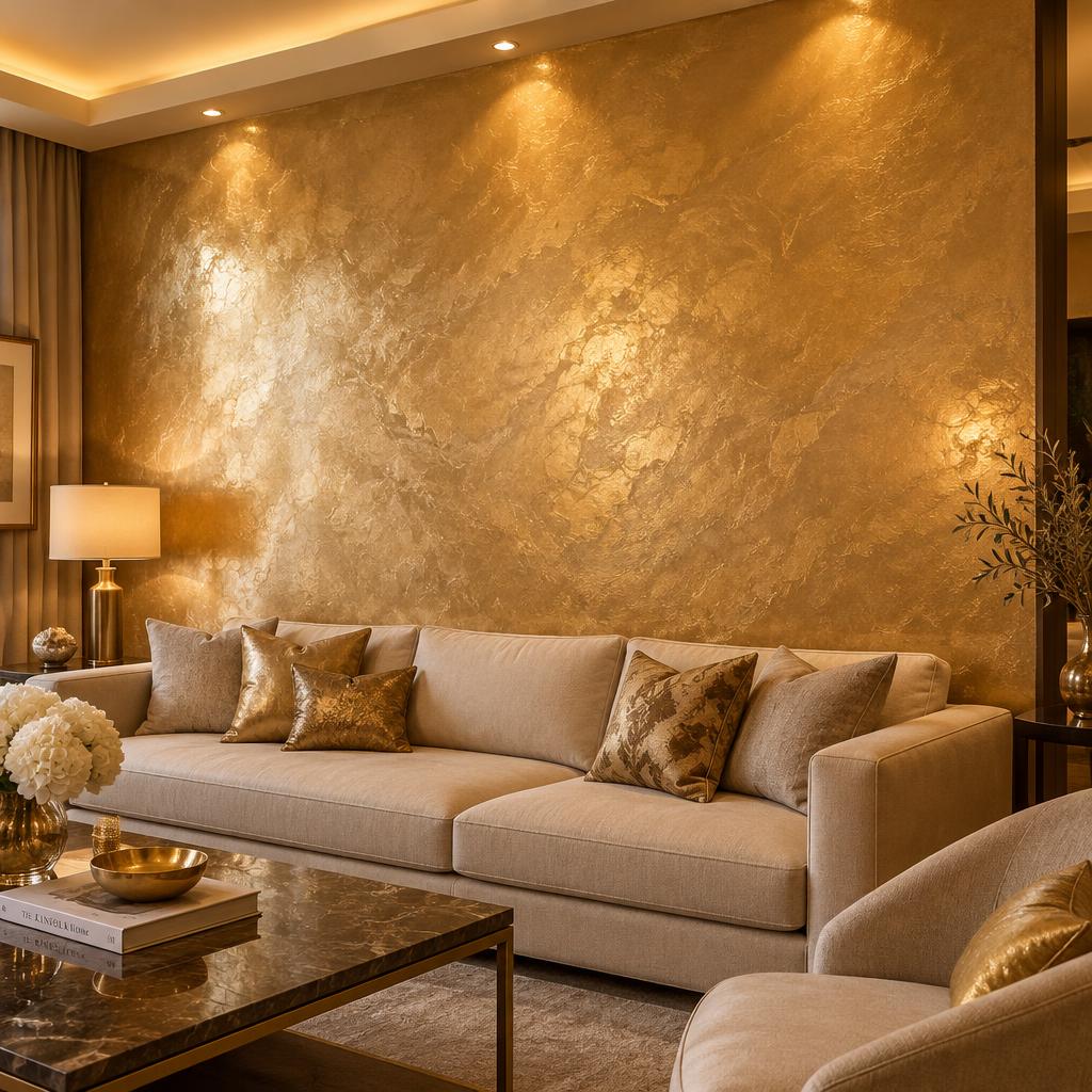 Perlato Oro Effect Paint